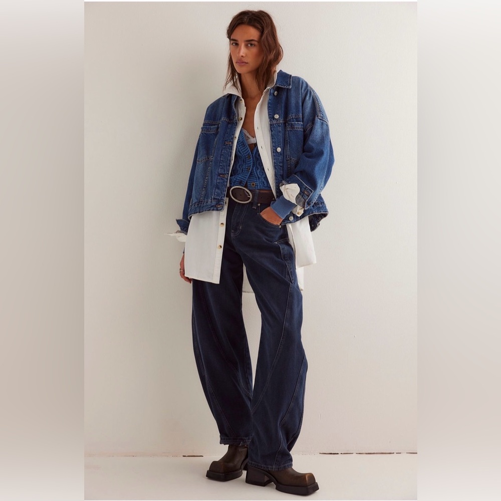 We The Free Sugar and Spice Barrel Jeans